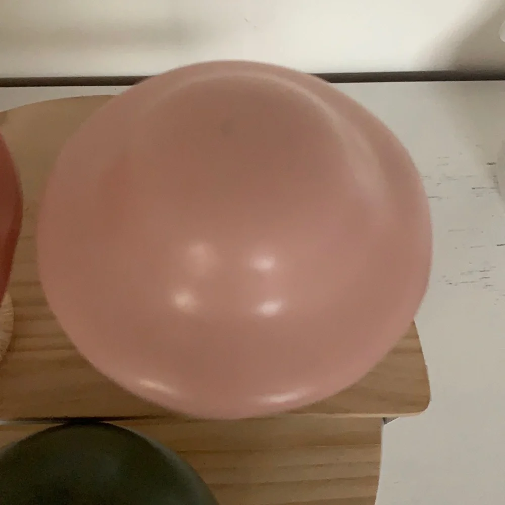 Easter Target 3pc Ceramic Spring Mushroom Set. Brand New.